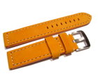 Dornschlie�e - Wildleder - orange wei�e Naht